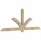 Ekena Millwork Redmond Rough Sawn Timber Gable Bracket, Douglas Fir, 84"W x 31"H x 2"D x 4"F, 9/12 Pitch GBW084X31X0204RED00RDF - alternate 5